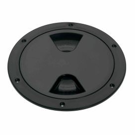 Barton Screw inspection cover 200 – round Black